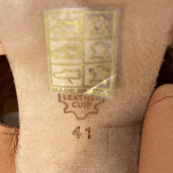 Free People Effie Block Heel Leather Ankle Boots, Women’s Size EU 41. - Picture 12 of 12